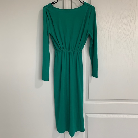 NWOT Sabie Green Wrap Dress Size Small - Picture 4 of 9